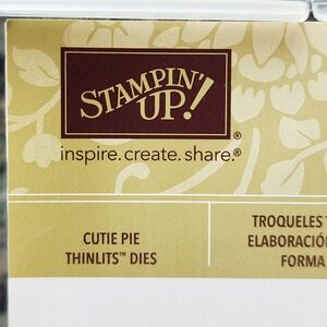 Stampin' Up! Thinlits Dies - Cutie Pie